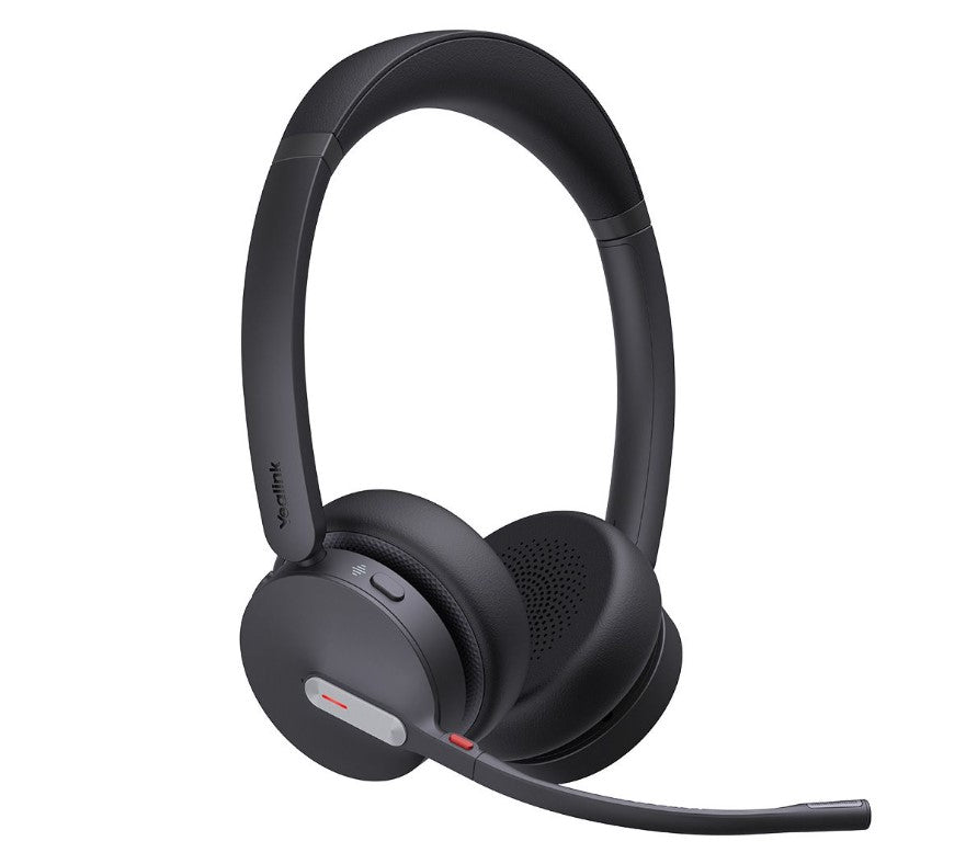 Yealink WH64 Hybrid Dual Teams DECT Wireless Headset, DECT & Bluetooth Wireless Technology, 3-Mic Noise Cancellation, DECT Dongle USB-A WDD60 Yealink WH64 Hybrid Dual Teams DECT Wireless Headset, DECT & Bluetooth Wireless Technology, 3-Mic Noise Cancellation, DECT Dongle USB-A WDD60